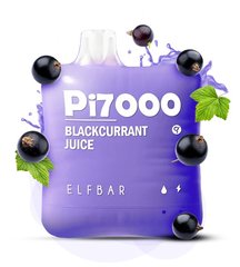 Elfbar PI7000 Pod - Blackcurrant Juice 5% Одноразовая Подсистема (50 мг)