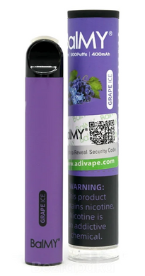 Одноразовая Подсистема BalMY - Grape Ice Disposable Pod 50 мг | 400 mAh