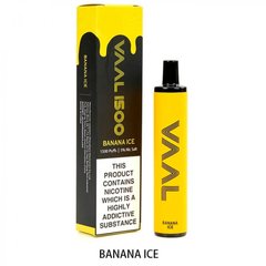 VAAL - Banana Ice Pod 50 мг | 1100 mAh Одноразова Подсистема