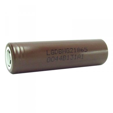 Аккумулятор 18650 LG HG2 3000mAh (30 A) (Оригинал) высокотоковый (для боксмодов / мехмодов)