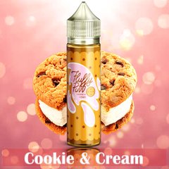 Cookie & Cream | Крем + Печенье - Fluffy Puff (60 мл)