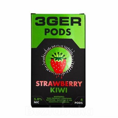 Змінний картридж 3GER Pods Strawberry Kiwi
