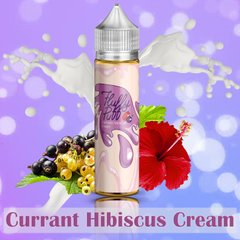 Currant Hibiscus Cream | Черная Смородина + Крем + Гибискус - Fluffy Puff (60 мл)