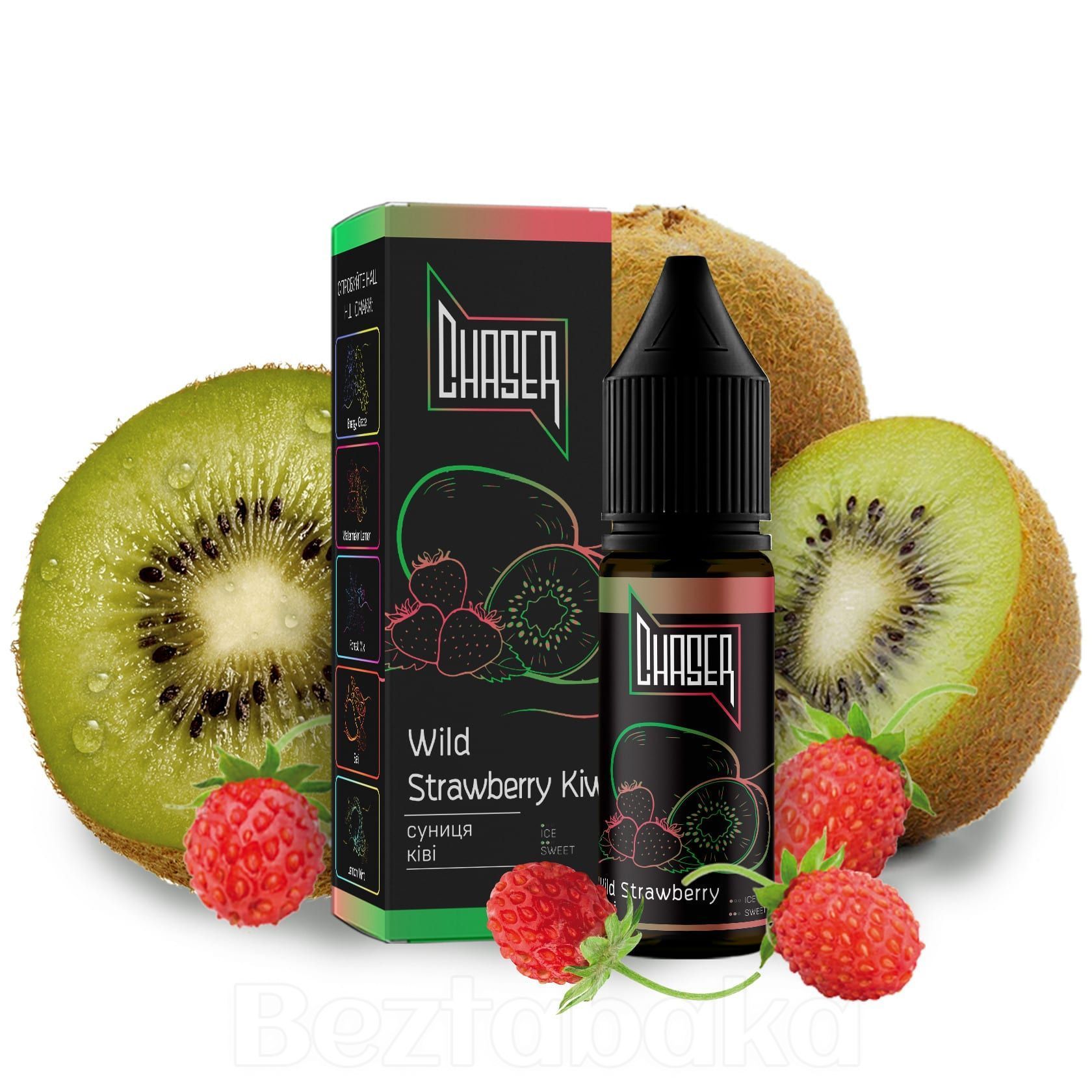 KIWI WILD STRAWBERRY - Chaser (30 MG - 15 ML) - Інтернет-магазин