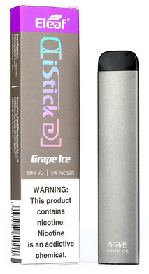 Одноразова Подсистема Istick D Disposable - Grape Ice 50 мг | 550 mAh