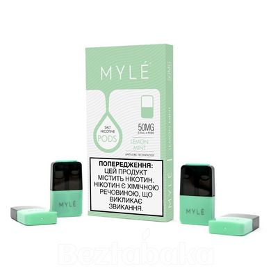 Картридж Myle Pods Cartridge - Лимон + Мята 4 шт