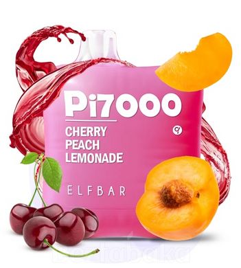 Elfbar PI7000 Pod - Cherry Peach Lemonade 5% Одноразова Подсистема (50 мг)