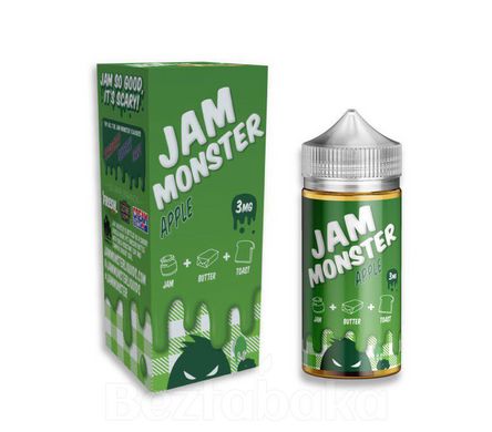 Apple | Тост с Маслом и Яблочным Джемом - Jam Monster (100 мл)