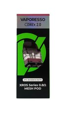 Картридж VAPORESSO XROS Series 2 мл MESH POD (Xros 3 mini; Xros mini; Xros 3 nano)