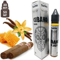 Cubano Silver | Кубинский светлый табак - VGOD SaltNic (30 мл)
