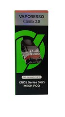 Картридж VAPORESSO XROS Series 2 мл MESH POD (Xros 3 mini; Xros mini; Xros 3 nano)