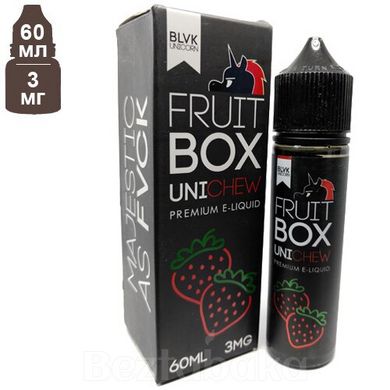 Fruit Box UniChew | Полунична жувальна цукерка - BLVK Unicorn (60 мл)